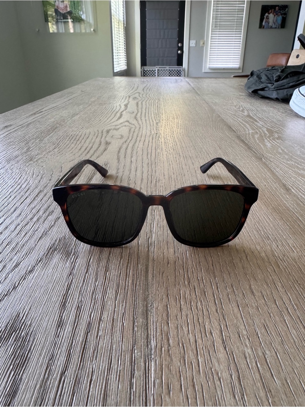 Gucci Tortoiseshell Square Sunglasses - Picture 2 of 8